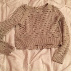 Cropped sweater